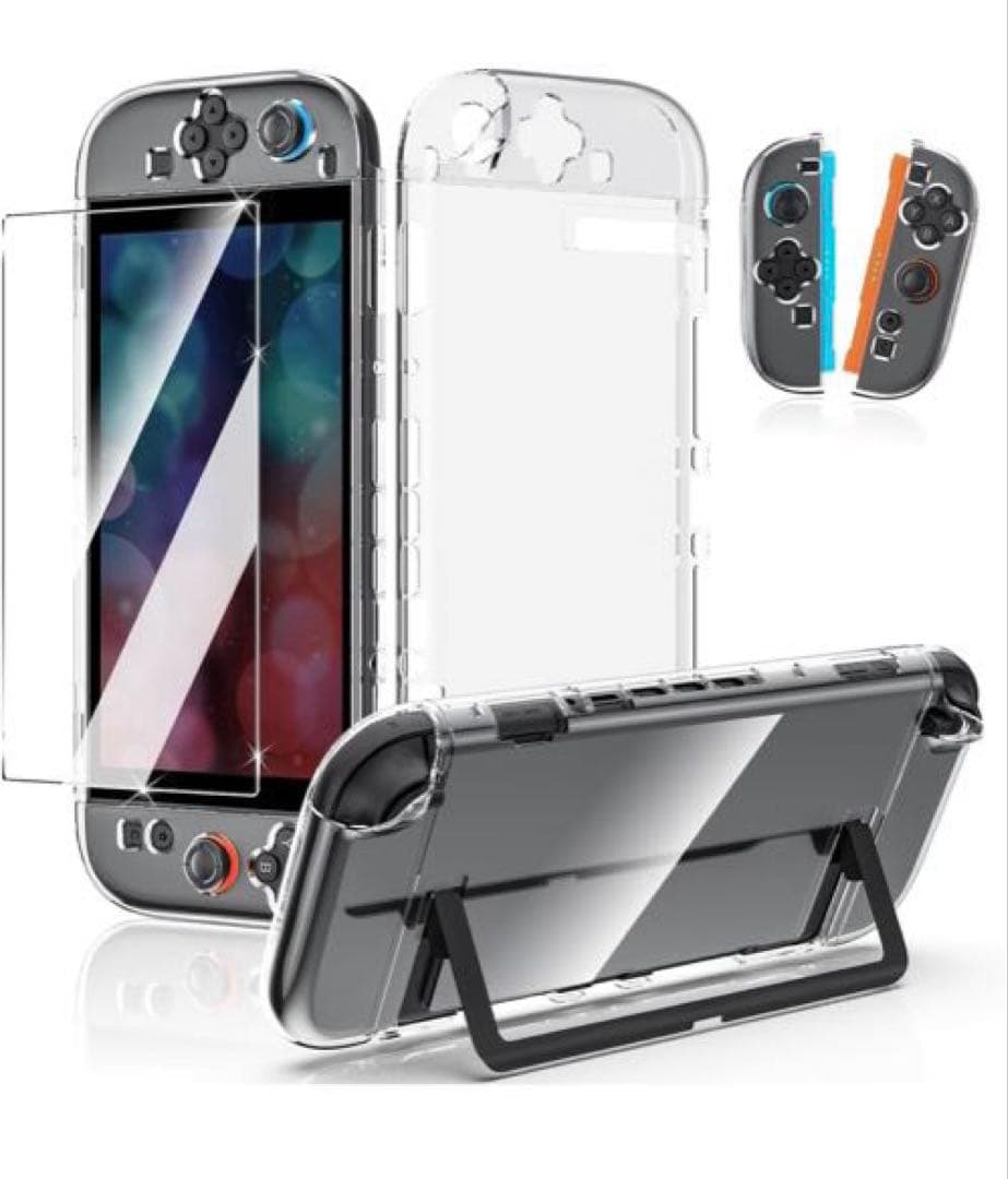 Nintendo Switch 本体 (日本語専用) 保護フィルム&保護カバー付