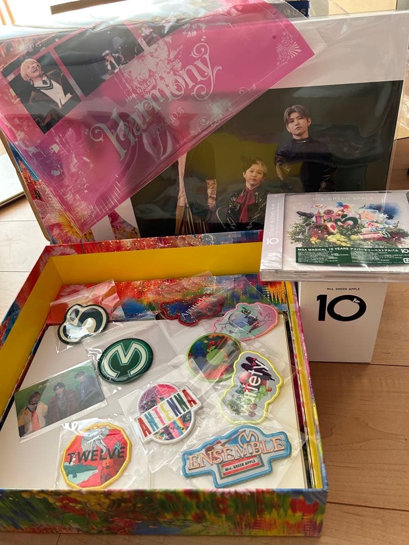 ミセス 10周グッズ＋メメルキーホルダーetc