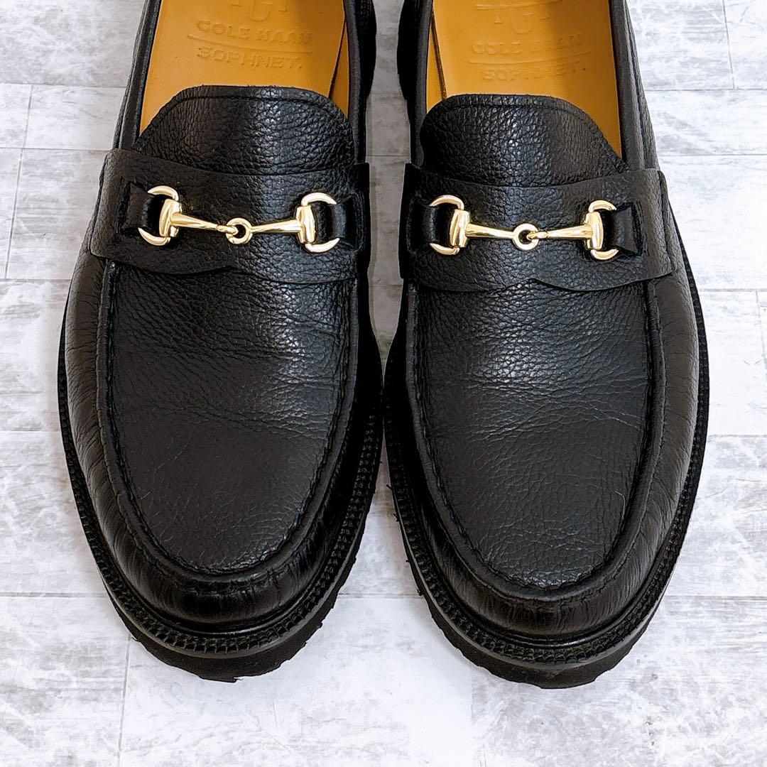 美品✨SOPHINET × COLEHAAN ビットローファー 26.5cm 黒