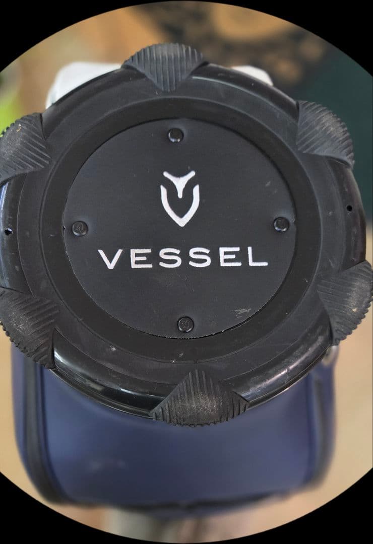 Vessel ゴルフバッグ ネイビー/ホワイト