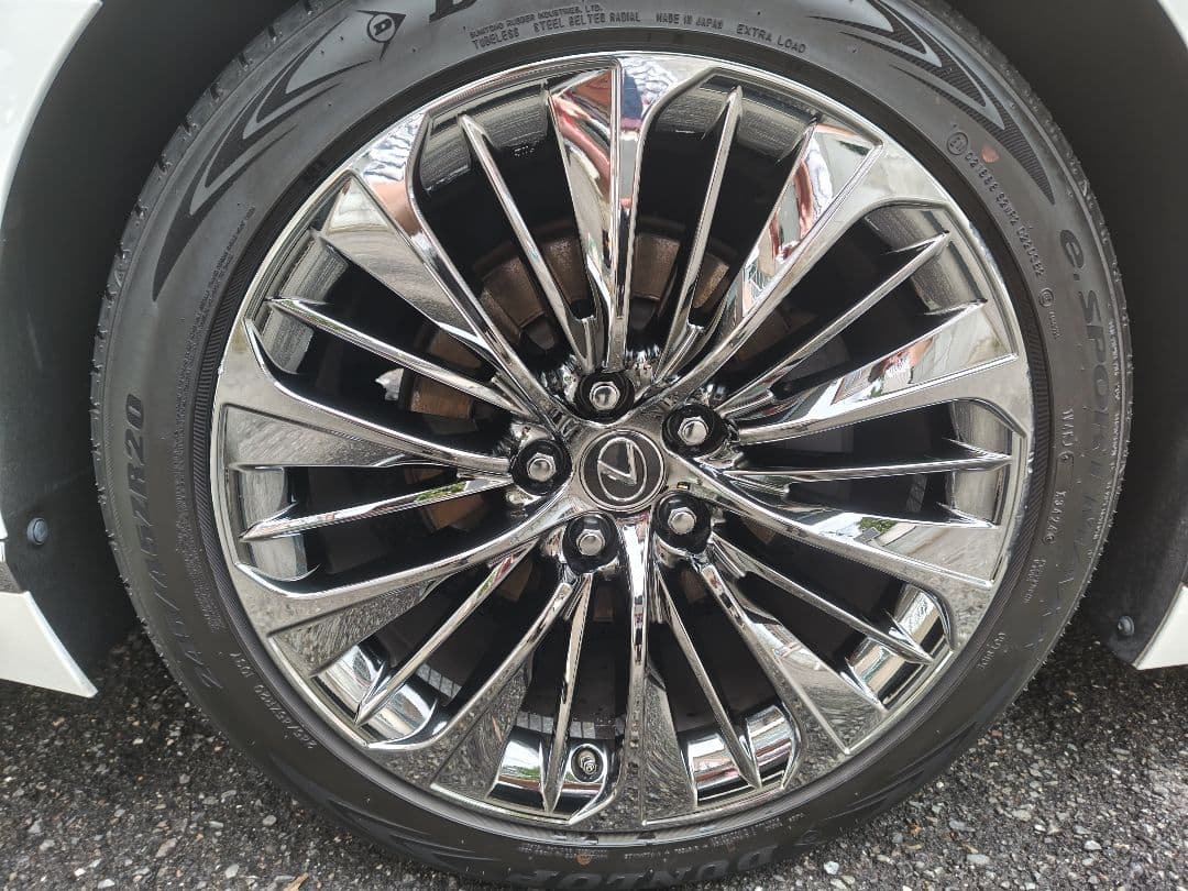 LS500/LS500h純正ホイール スパッタリング 中古ホイール 1本値下げ！