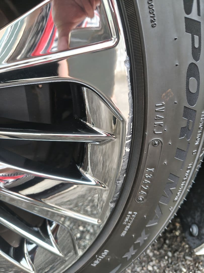 LS500/LS500h純正ホイール スパッタリング 中古ホイール 1本値下げ！