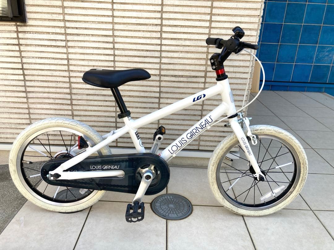 ことり様　LOUIS GARNEAU 子供用自転車 ホワイト　16インチ