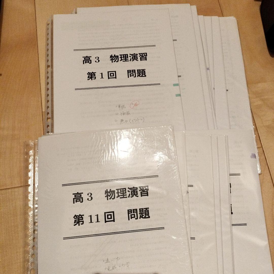 駿台高3 物理演習 東大受験