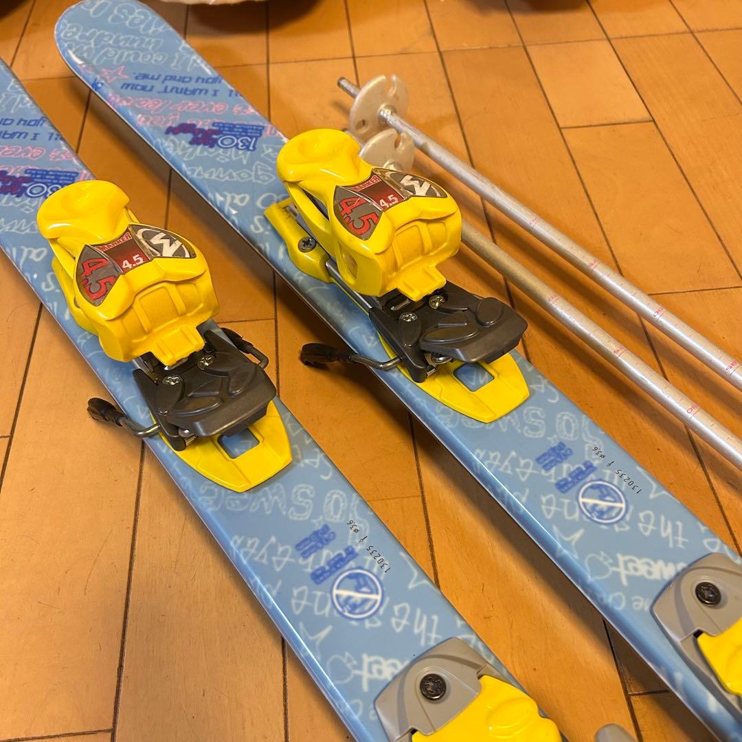 売約済み　スキーフルセット ピュアコンシャス　　130cm ブーツ　24cm