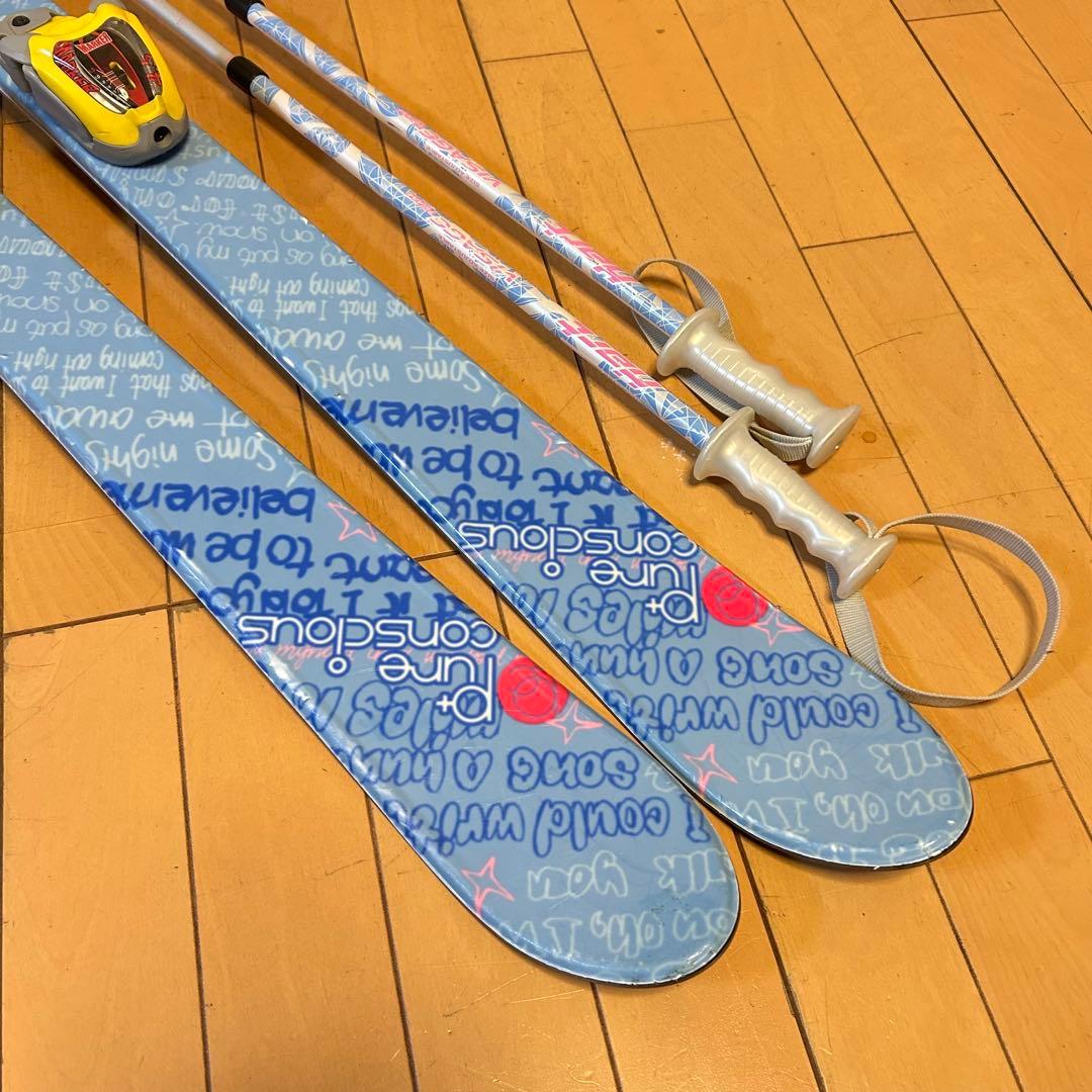売約済み　スキーフルセット ピュアコンシャス　　130cm ブーツ　24cm