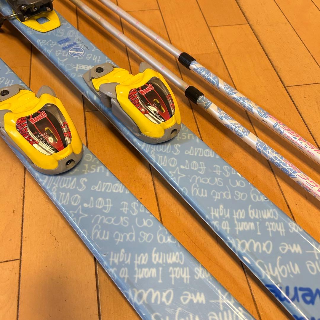 売約済み　スキーフルセット ピュアコンシャス　　130cm ブーツ　24cm