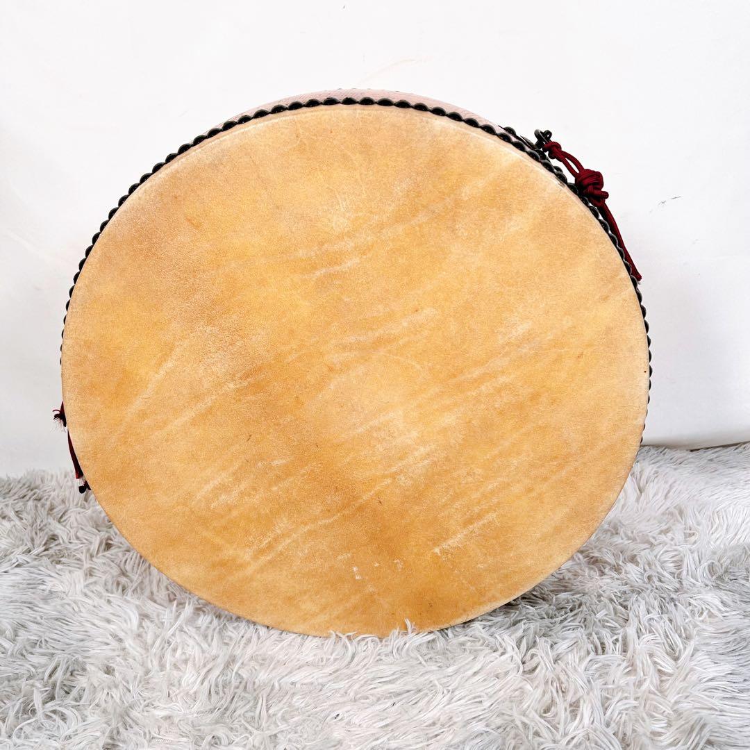 平太鼓　和太鼓 和楽器 台座　ケース付