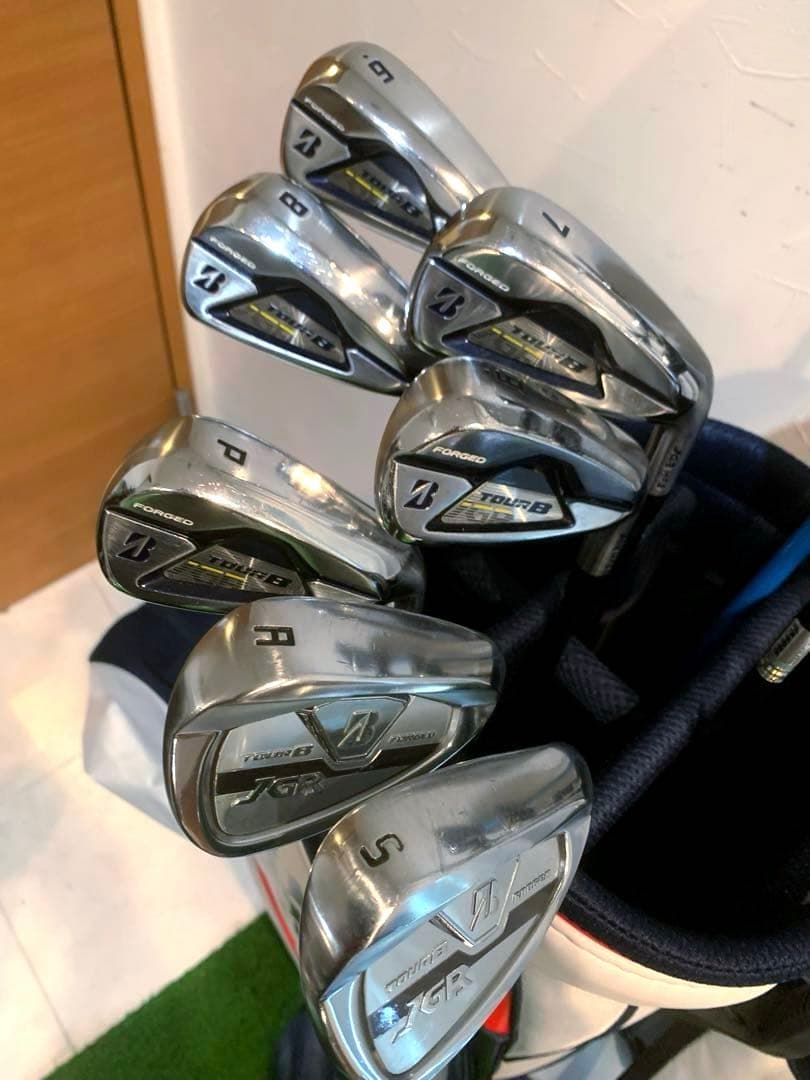 豪華　良品　ゴルフクラブ　本格セット　ブリヂストン　ツアーB JGR アディダス