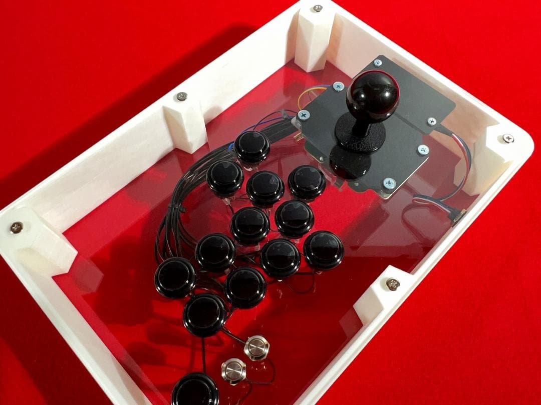 右手24mm仕様 軽量アーケードコントローラー