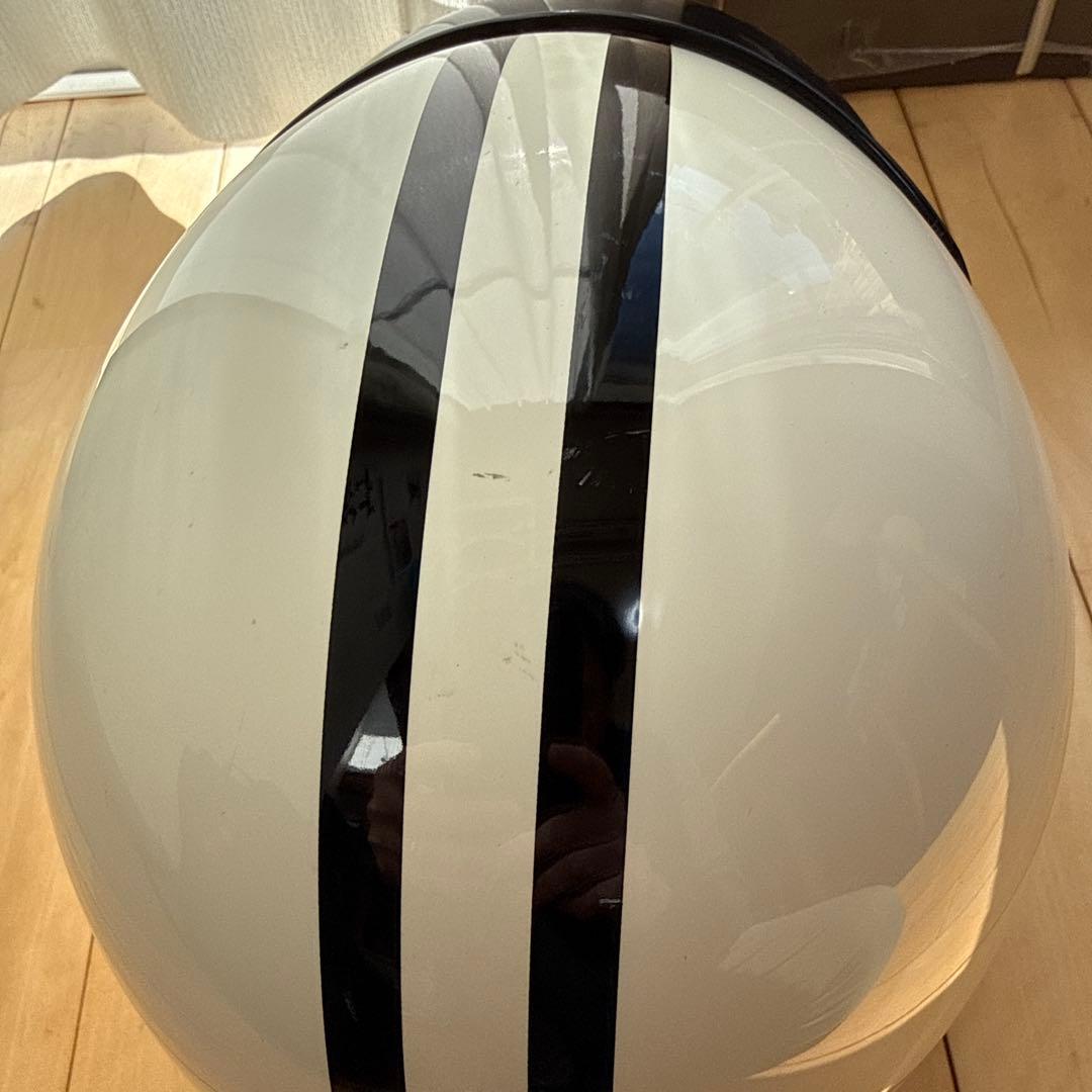 TT&CO スーパーマグナムジェットヘルメット　バイザー付き