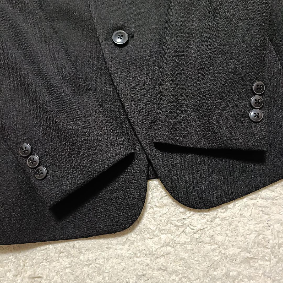 【6点セット】未使用級✨️ブラックフォーマルスーツ 卒業スーツ 卒服 160