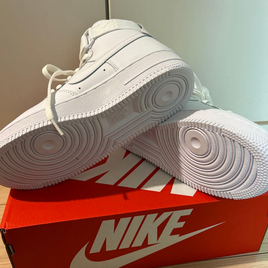 新品未使用　タグ無しNIKE Air Force 1 ホワイト ハイカット