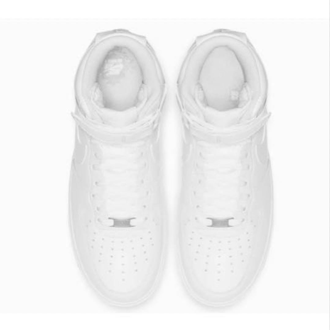 新品未使用　タグ無しNIKE Air Force 1 ホワイト ハイカット
