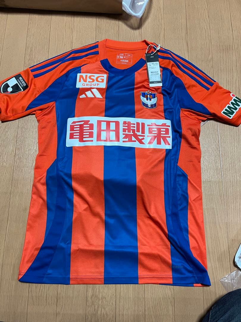 新品　アルビレックス新潟　2025 1stレプリカユニフォーム XL
