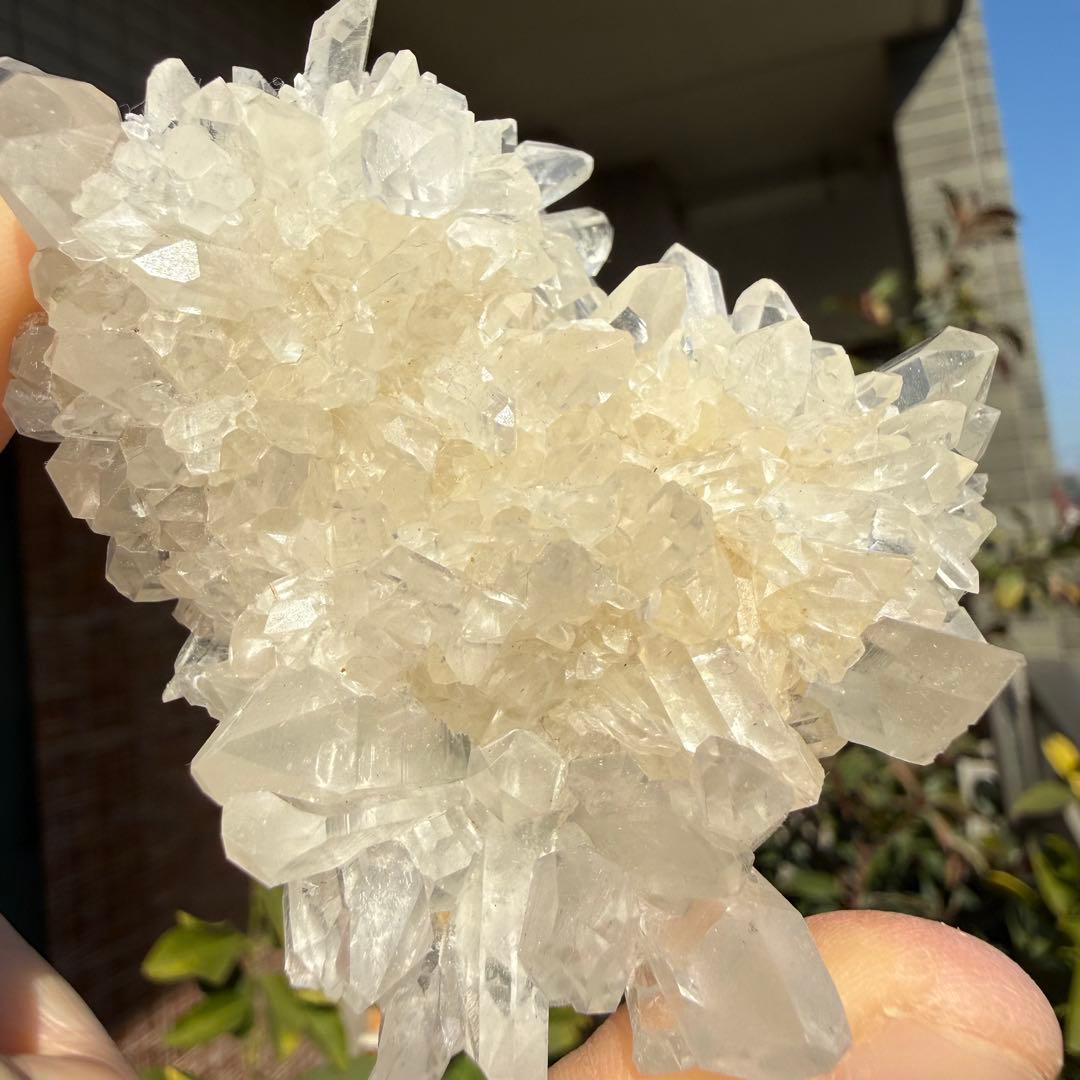 自然色　水晶クラスター モリオン　13個セット　1kg 水晶　原石　自然石c1