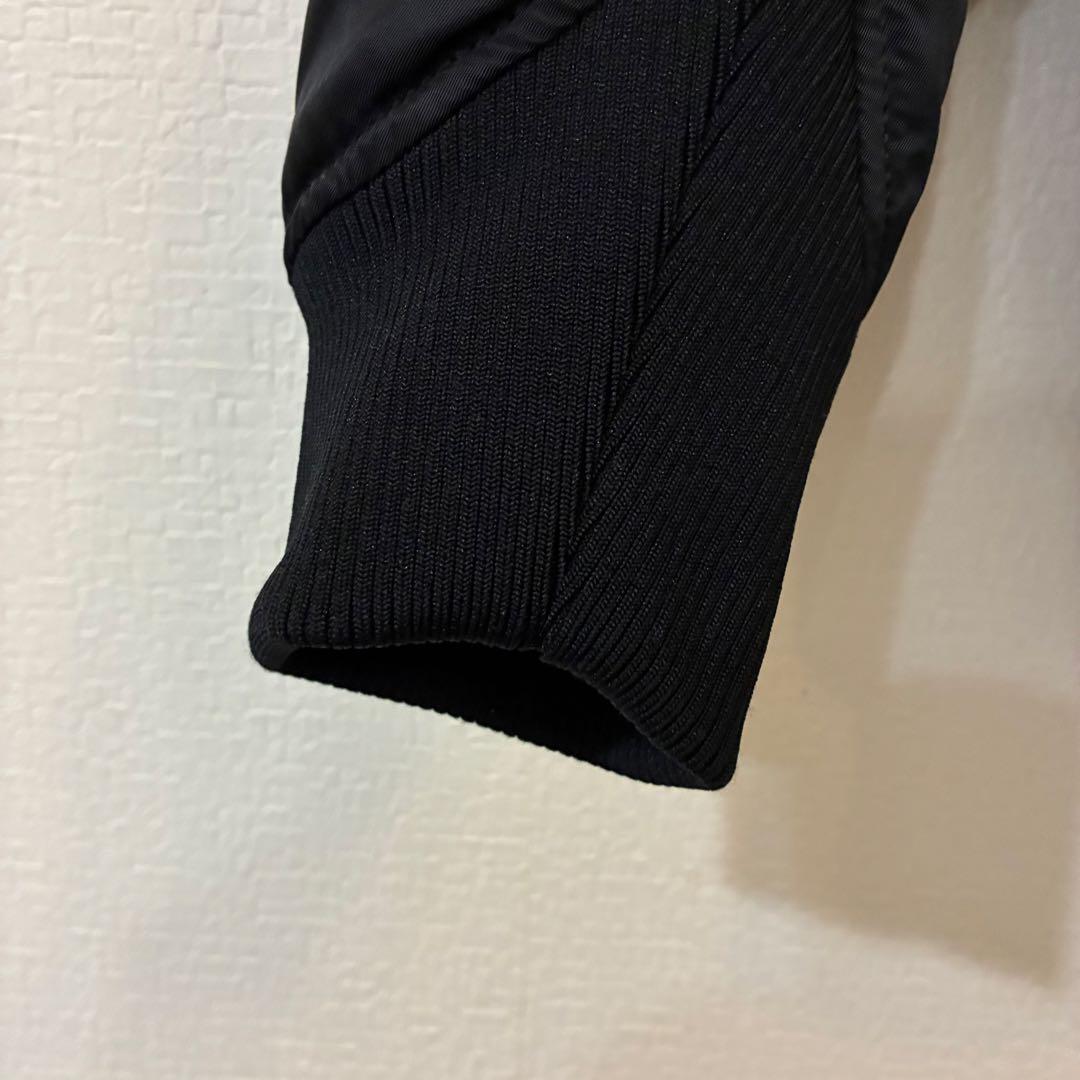 美品✨UNIQLO＋J ダウンMA1ジャケット　Mサイズ ブラック