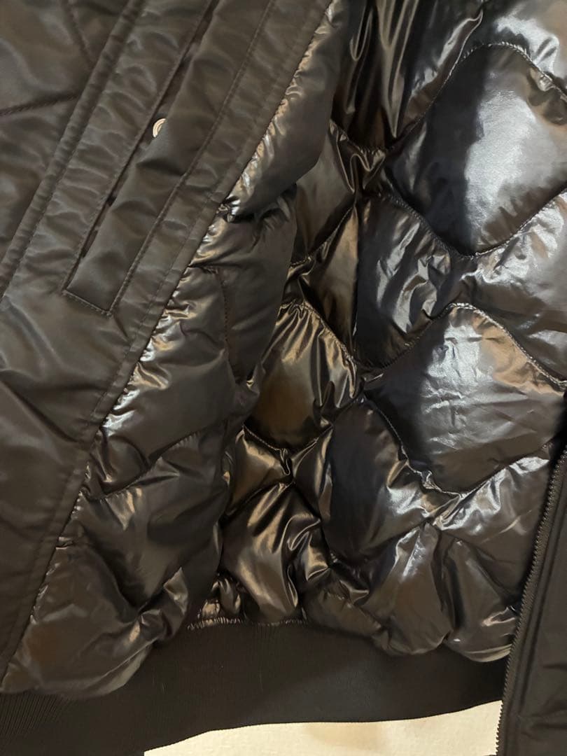 美品✨UNIQLO＋J ダウンMA1ジャケット　Mサイズ ブラック