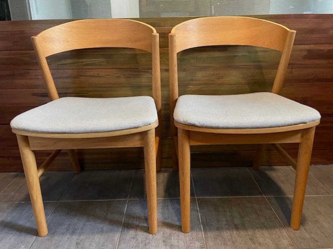 いっすん■unicoウニコ SOLKソルク オーク無垢　ダイニングチェアB