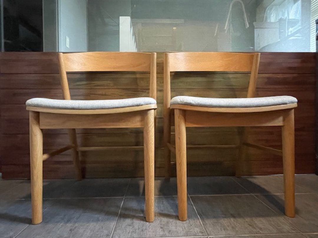 いっすん■unicoウニコ SOLKソルク オーク無垢　ダイニングチェアB