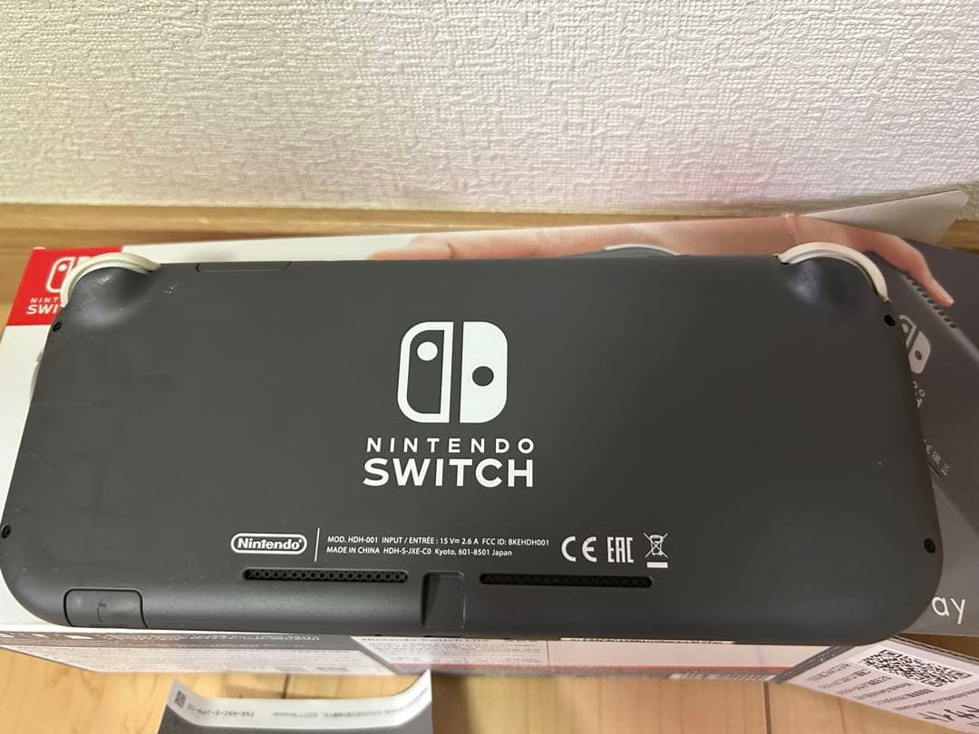 （ジャンク品）任天堂Switchライト　グレー