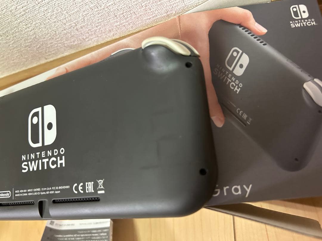 （ジャンク品）任天堂Switchライト　グレー