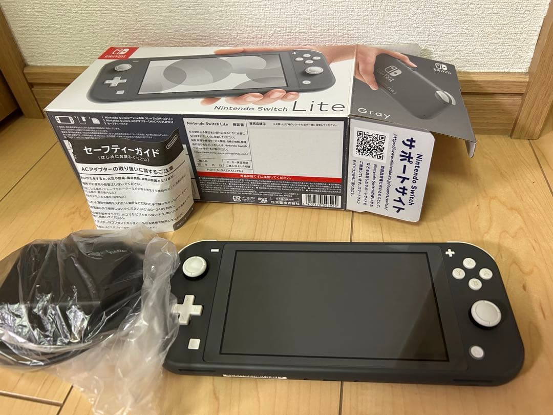 （ジャンク品）任天堂Switchライト　グレー
