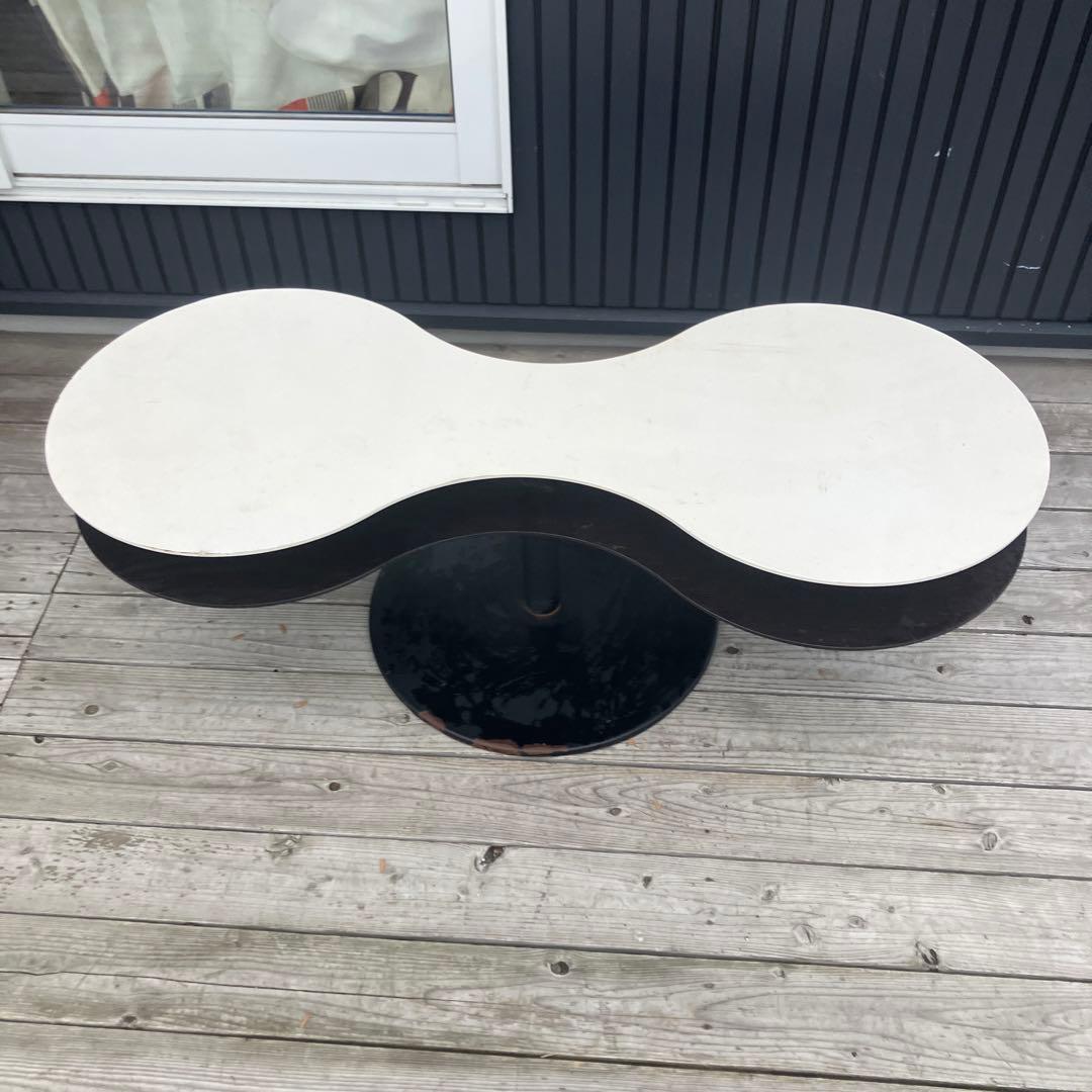 北欧 ミッドセンチュリー ミニフォームズ 回転式ビーンテーブル センターテーブル