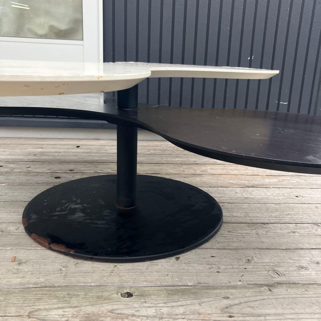 北欧 ミッドセンチュリー ミニフォームズ 回転式ビーンテーブル センターテーブル