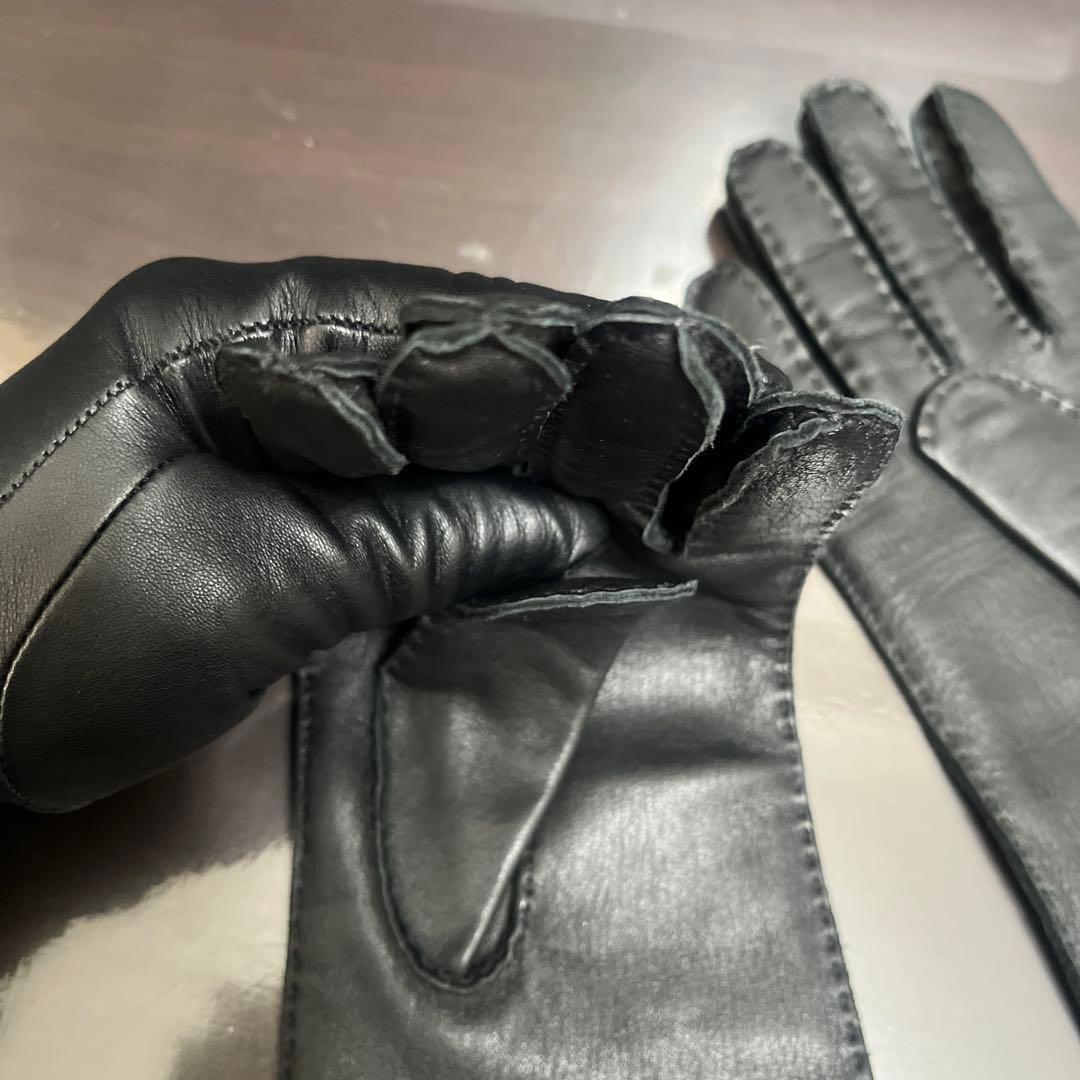 【本日限定価格！】PRADA レザーグローブ