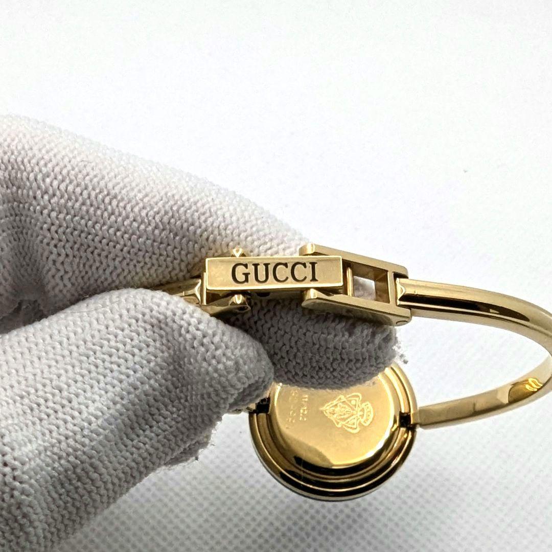 【新品電池交換】GUCCI グッチ チェンジベゼルウォッチ ゴールド ベゼル付