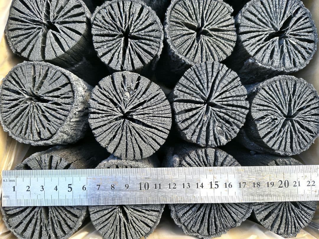 【愛媛産】クヌギ炉用胴炭約5kg 皮剥がれ