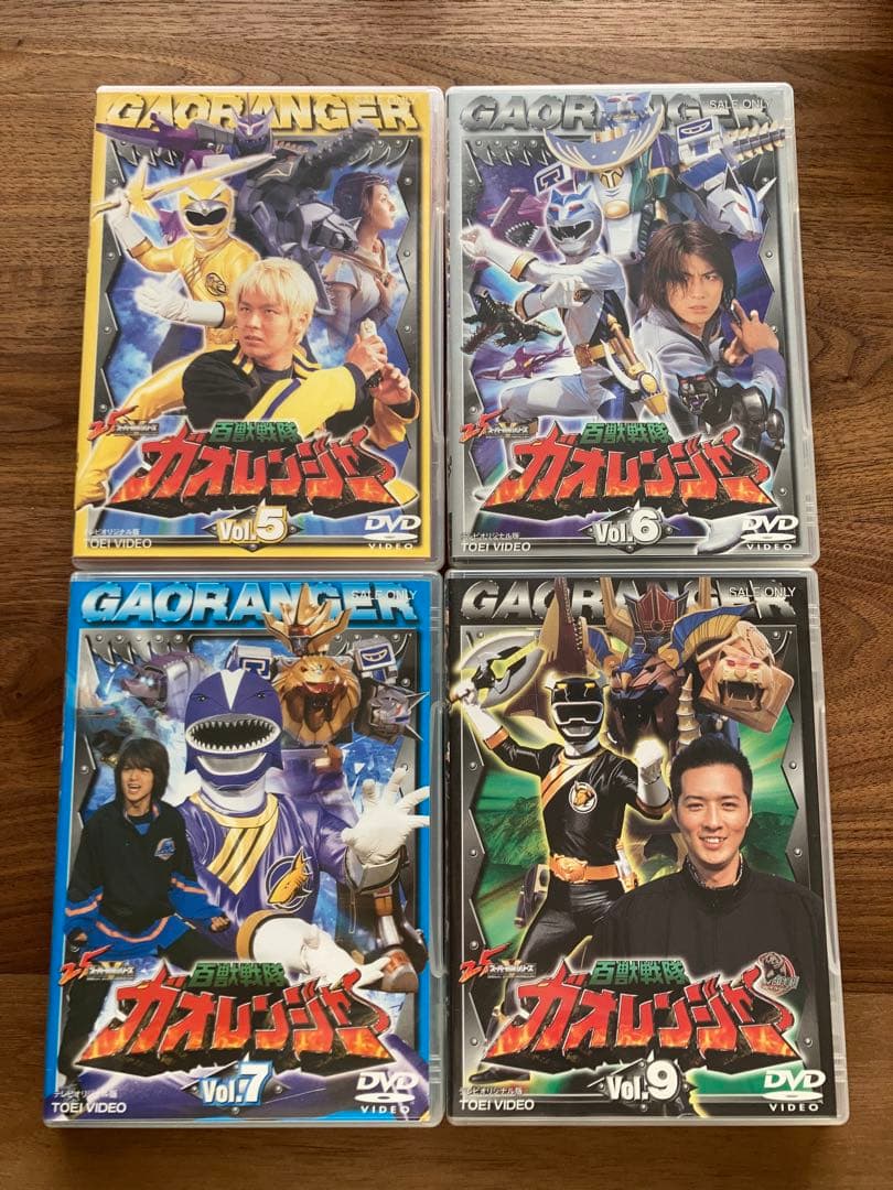 032_ 【4/1までセール】百獣戦隊ガオレンジャー DVD全巻