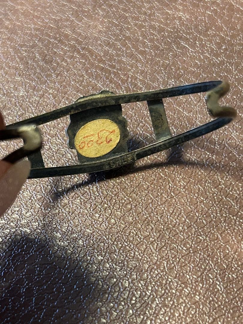 ヴィンテージ ネイティブアメリカン ナバホ ASHLEY刻印バングル