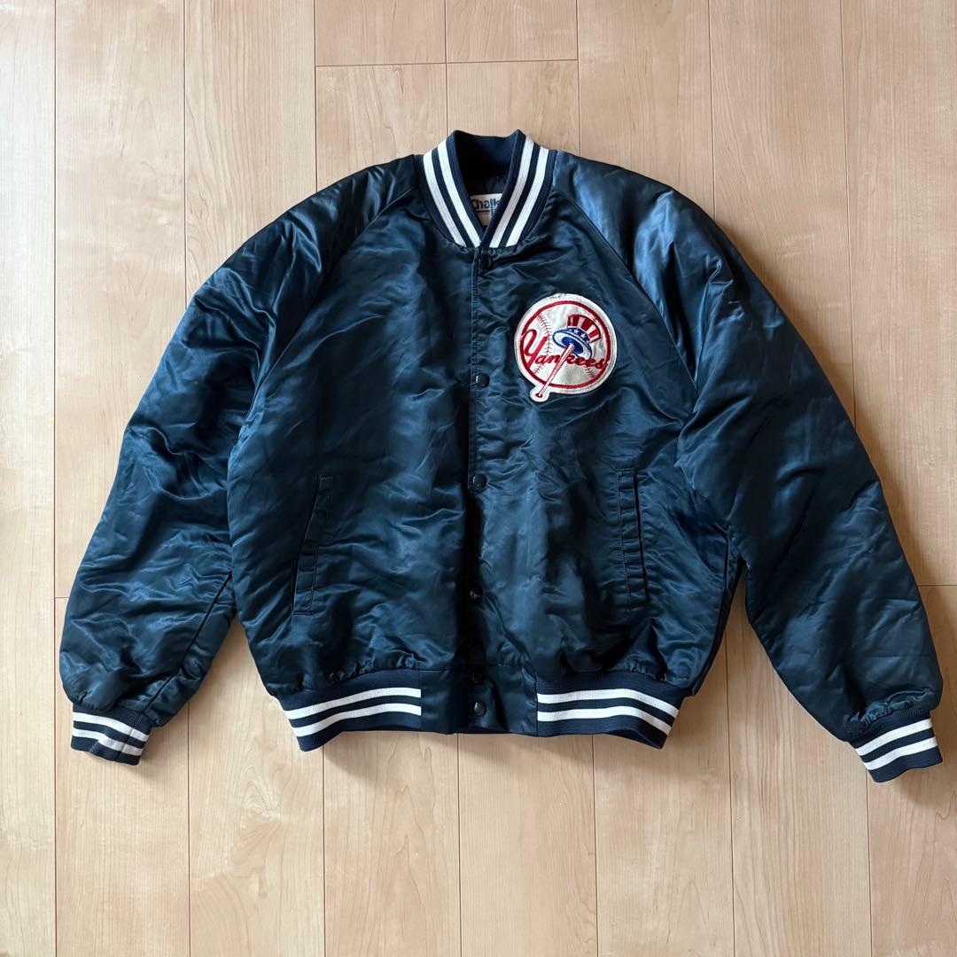 80's ChalkLineヤンキーNEW YORK YANKEES スタジャン