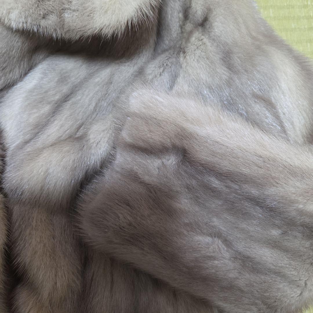 サファイアミンク サイズ13号 コート XL ハーフコート