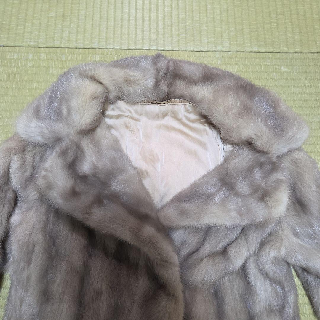 サファイアミンク サイズ13号 コート XL ハーフコート