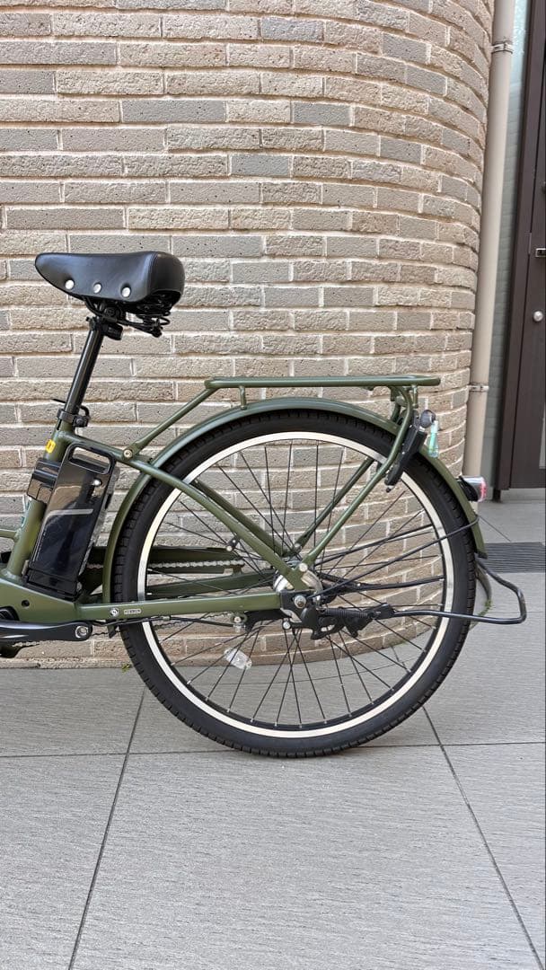 電動アシスト自転車 エナシスミー ENERSYS Me マットオリーブ