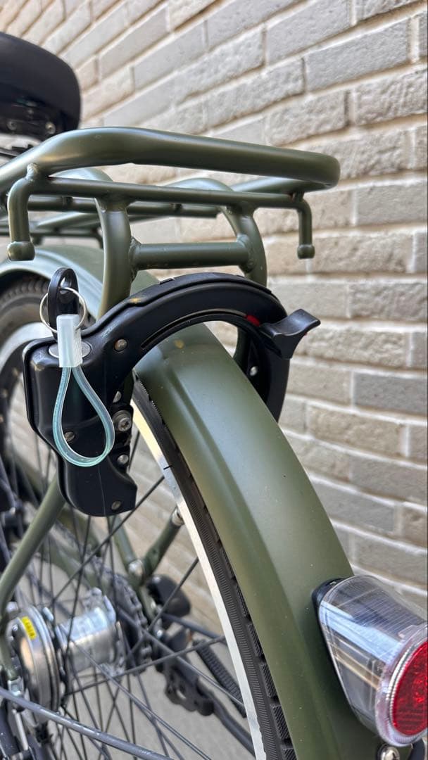 電動アシスト自転車 エナシスミー ENERSYS Me マットオリーブ