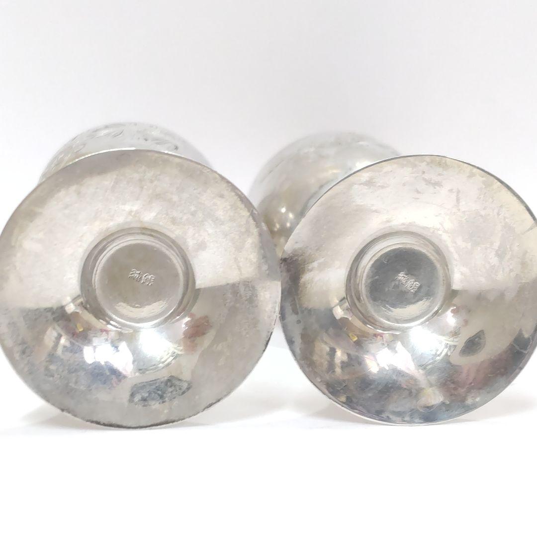 純銀　ワイングラス　杯　60.55ｇ　JJ227