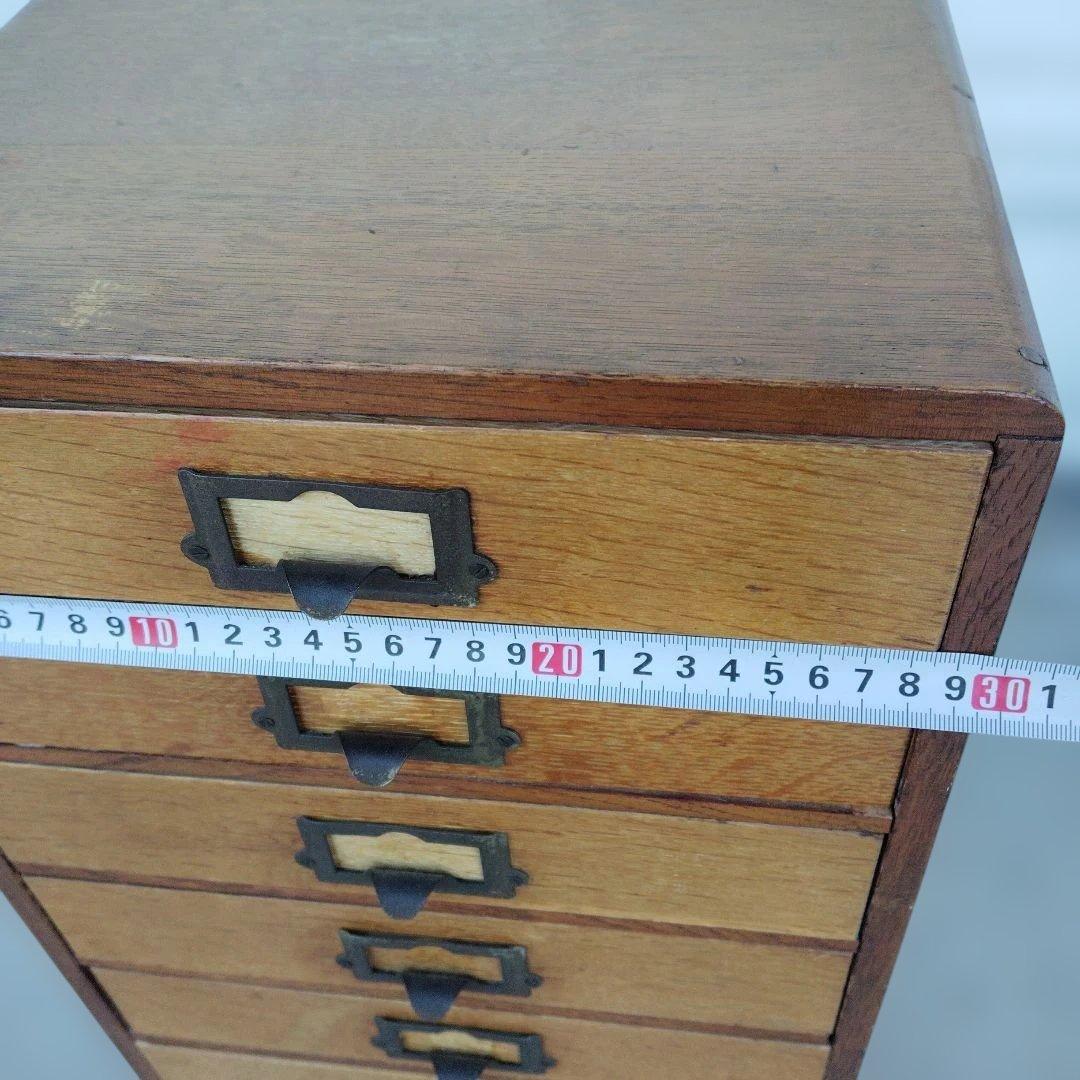 当時物 引き出し タンス 10引き出し 木製 昭和レトロ アンティーク