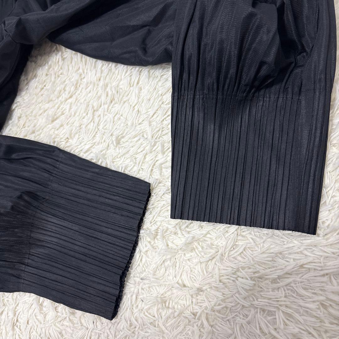 SakoプリーツパンツL　黒　サルエル　ワイド