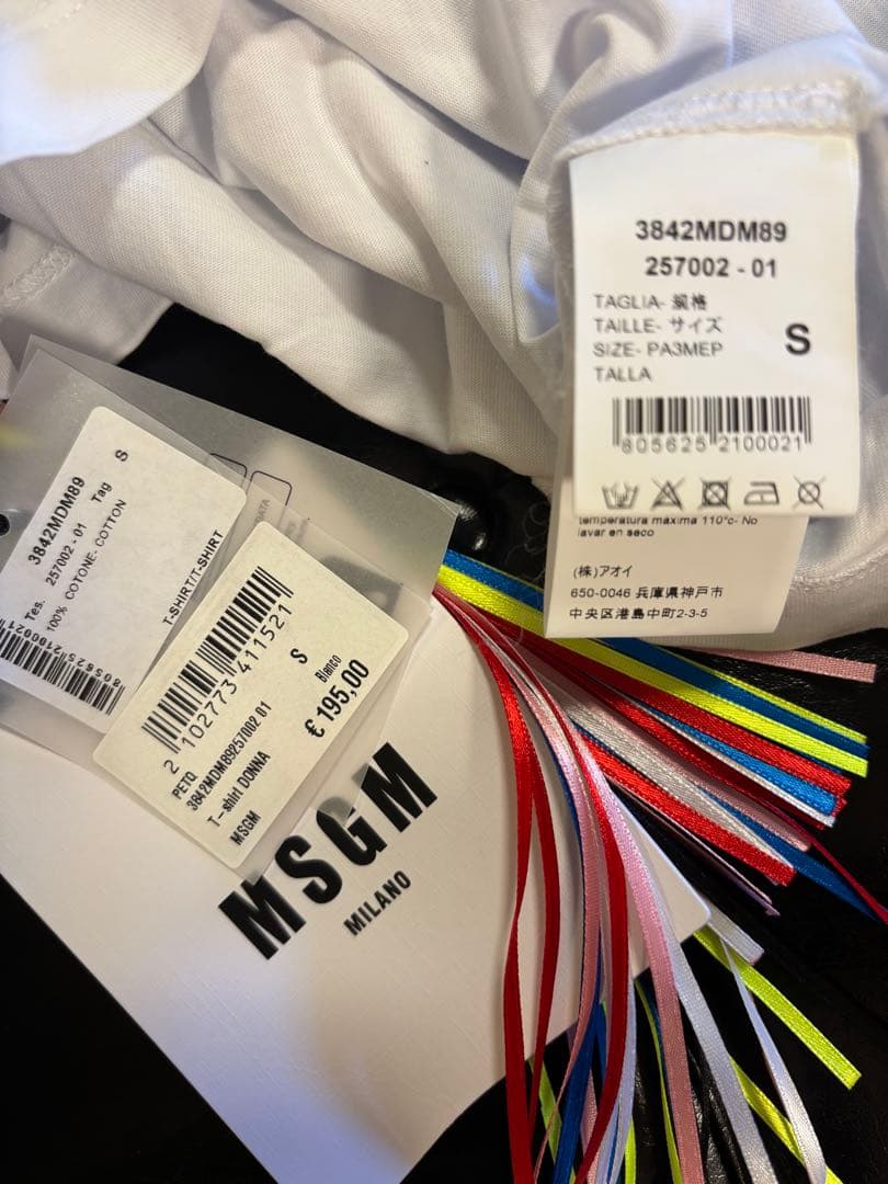 MSGM Tシャツ 小泉今日子着用 ドラマ続続最後から2番目の恋