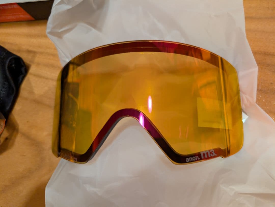 未使用　Anon M3 ローブリッジフィット ゴーグル + ボーナスレンズ