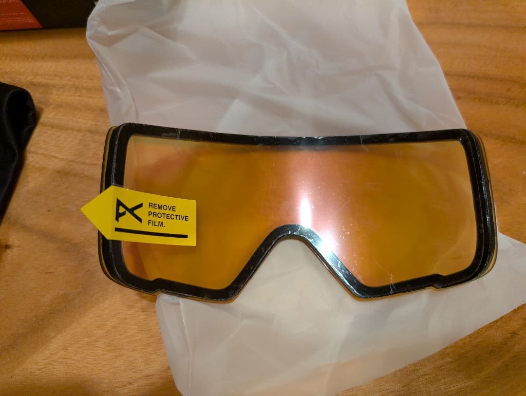 未使用　Anon M3 ローブリッジフィット ゴーグル + ボーナスレンズ