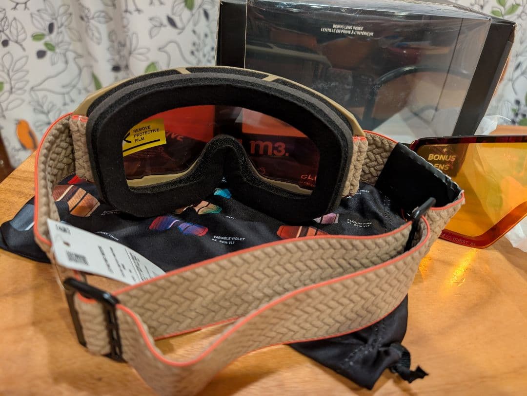 未使用　Anon M3 ローブリッジフィット ゴーグル + ボーナスレンズ