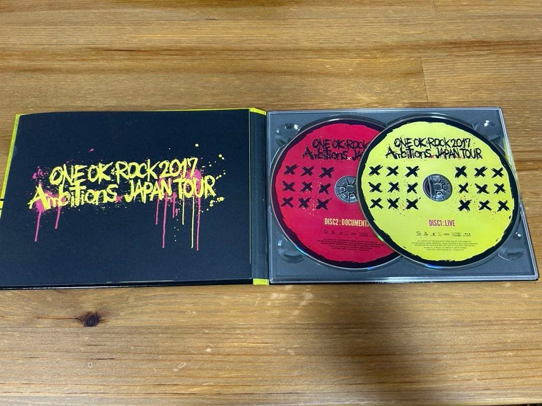 【美品】ONE OK ROCK ライブDVD 4枚セットBlu-ray