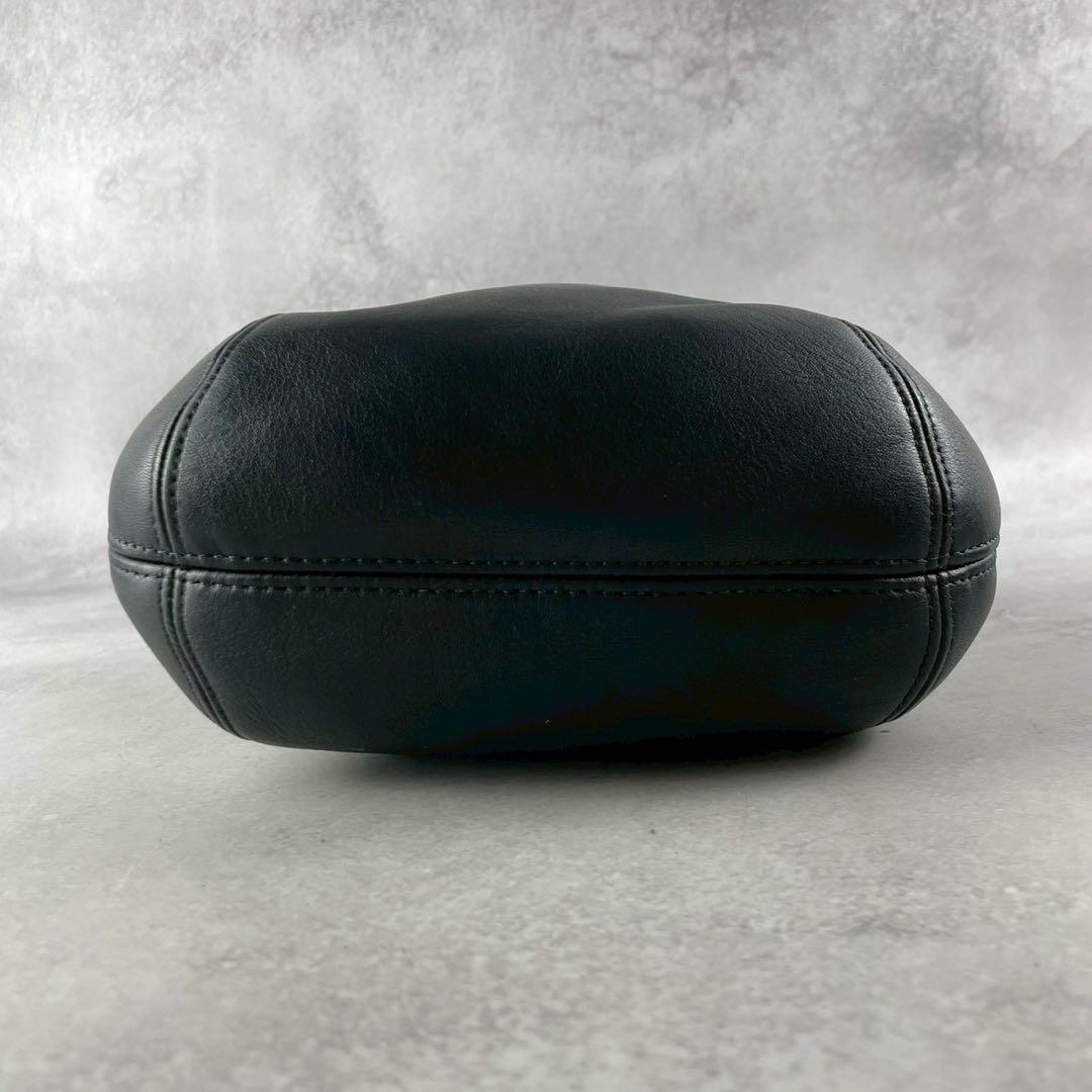 【極美品】COACH オールドコーチ ショルダーバッグ グラブタンレザー 黒