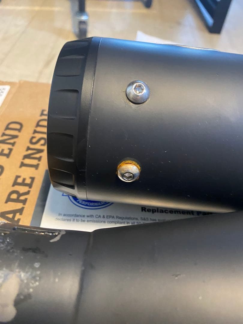 S&S グランドナショナル スリップオンマフラー【ツーリング】　ブラック