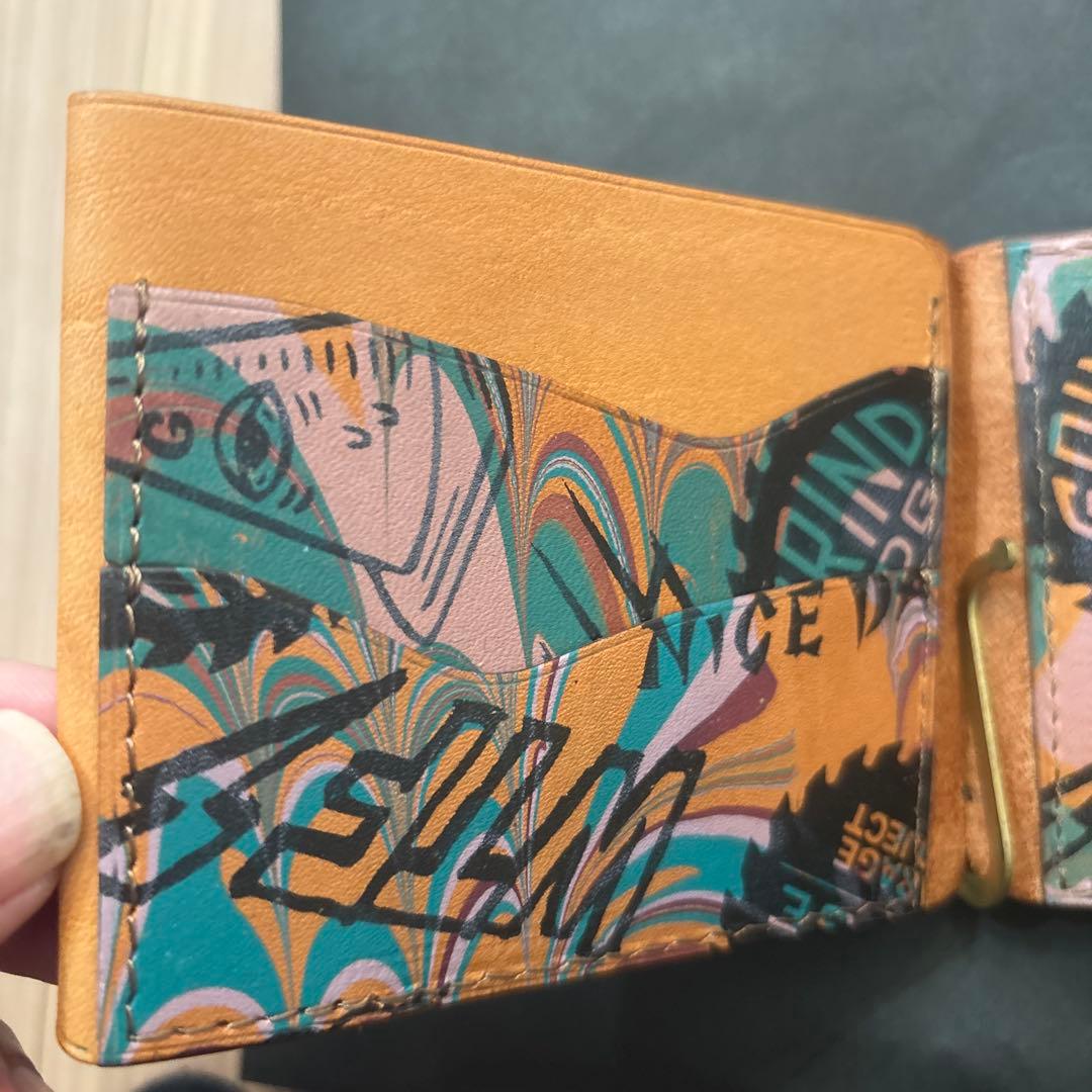 GRONDLODGE Boab leather work 札バサミ